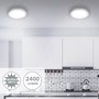 Kruhová - BRI 7143-414 LED stropní svítidlo, pr. 40,5 , 24,5 W, matný chrom - BRILONER - foto 3
