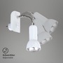 S ramenem - BRI 2739016P Flexibilní svítidlo do zásuvky 22 cm 1x E14 25W bílé (starý kód: BRI 2739-016P) - BRILONER - foto 3