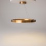 Dekorativní - M MOD415PL-L45BS4K Závěsné svítidlo Saturno 4000K 45W studená bílá 3100lm mosaz ocel - MAYTONI - foto 3