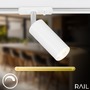 Lištové Briloner 230V - BRILO 8017046 1-fázový lištový systém, kompletní sada, 4x LED spoty, bílá - BRILO - foto 3