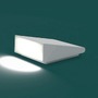Sloupková - AR T082700 Cuneo nástěnné/stojací lampa šedá bílá - ARTEMIDE - foto 3