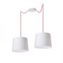 Sestavte si sami - RED R11784 KOMBIX 2 závěsná sada CHZ+ČEK+CHO  230V E27 2x28W - RED - DESIGN RENDL - foto 3
