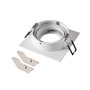 Hranatá - LA 1007349 NEW TRIA® 75 kroužek pro vestavbu do stropu, D: 9 Š: 9 H: 2,6 cm, IP 20, bílá - BIG WHITE (SLV) - foto 3