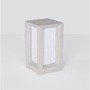 Sloupková - NV 9739352 Venkovní sloupkové svítidlo CASTRO bílý pískovec a akryl E27 1x12W bez žárovky 100-240V IP65 - NOVA LUCE - foto 3