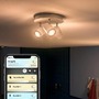 SmartHome Paul Neuhaus - PH 34181/31/P6 Hue White Ambiance Bodové koupelnové svítidlo Philips Adore BT 34181/31/P6 LED GU10 3x5W 3x350lm 2200-6500K IP44 230V, bílé s dálkovým ovladačem a Bluetooth - PHILIPS - foto 3