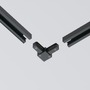 Lišty a příslušenství - M TRA001CL-11B Příslušenství pro kolejnicový systém - spojka L černá - MAYTONI - foto 3