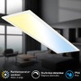 Hranatá - BRILO 7767016 Piatto svítidlo LED panel 100x25 cm - 24W, 2600lm, stmívatelné, dálkový ovladač, CCT, bílé - BRILO - foto 3