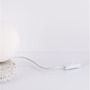 Stolní lampy dekorační - NV 9050167 Stolní lampa BESON šedá mramorová základna opálové sklo E14 1x5W 230V IP20 bez žárovky - NOVA LUCE - foto 3