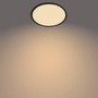 Kruhová - PH 8719514327207 LED Koupelnové svítidlo Philips Superslim CL550 8719514327207 15W 1300lm 2700K IP44 25cm černé, 3-krokové stmívání - PHILIPS (929002667501) - foto 3