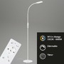 Stojací lampy - BRILO 1296-016 LED CCT stojací svítidlo s dotykovým vypínačem pr. 24 cm 7W 700lm bílé - BRILO - foto 3