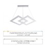 Hranatá - PN 2536-95 PURE-COSMO LED závěsné svítidlo v puristickém designu s nastavitelnou barvou světla a funkcí stmívání 2700-5000K - PAUL NEUHAUS - foto 3