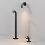 Nástěnná - M O477WL-L2GF3K Nástěnné svítidlo Sleek 3000K 2W teplá bílá 150lm grafit ocel IP65  - MAYTONI - foto 3