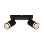 Bodová - BRI 2832025 BRILONER RUB stropní bodové svítidlo, nastavitelné, akrylová ozdoba, 2-ramenné, 20cm, černé 2832025 - foto 3