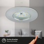 Kruhová - BRI 7295-039 3ks sada LED vestavné svítidlo, pr. 7,5 cm, 6,5 W, hliník - BRILONER - foto 3