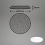 Kruhová - BRILO 3758416 LED stropní svítidlo 6,3 cm 24 W 2600lm bílé - BRILO - foto 3