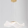 Dekorativní - NV 9054501 Závěsné svítidlo SIDERNO zlatý hliník a akryl LED 30W 230V 3000K IP20 - NOVA LUCE - foto 3