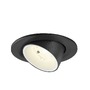 Kruhová - LA 1009416 NUMINOS® GIMBLE S Stropní vestavné svítidlo, 4000 K, 20°, IP20, kulaté, černé / bílé - BIG WHITE (SLV) - foto 3
