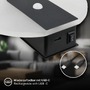 Nepřímé osvětlení - BRI 3889015 Taro nástěnné svítidlo - 2,5W, 100lm, bezdrátové, LED, s pohybové čidlo, černá - BRILONER - foto 3
