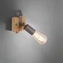 Bodová - LD 13471-79 SLAT Nástěnné a stropní svítidlo s jedním nastavitelným spotem ze dřeva a kovu - LEUCHTEN DIREKT / JUST LIGHT - foto 3