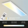Hranatá - BRILO 7399016 CCT svítidlo LED panel 78 cm 24,5 W 2600lm bílé - BRILO - foto 3