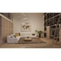 Plexi pro Al profily - LA 1000469 Kryt na GRAZIA 10 ploché provedení 2m satinovaný - BIG WHITE (SLV) - foto 3