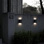 Nástěnná - NOR 2019051003 Venkovní nástěnné svítidlo Fold 15 2x3,5W LED černá čirá - NORDLUX - foto 3