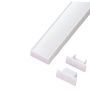 Difuzory a koncovky - Koncovka profilu N8W bílá - foto 3