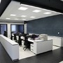 LED panely - CEN PQA-426030 LED PANEL PQUADRO ADV. 600x600x10mm 42W 3000K 3900Lm UGR19 120d IP43 - CENTURY - foto 3