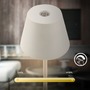 Stolní lampy dekorační - BRILO 7653016 Kiki Nano stolní lampička - 1,5W, 130lm, nabíjecí, LED, stmívatelné, teplá bílá, bílá - BRILO - foto 3