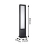 Sloupková - P 93110 LED stojací svítidlo Reana IP44 832mm 3000K 2x4W 230V antracit kov - PAULMANN - foto 3