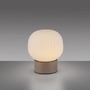 Stolní lampy dekorační - LD 15175-39 LED stolní lampa NAMI, písková barva, dotykové ovládání, paměťová funkce, opálové sklo s rýhováním, 3000K - JUST LIGHT - foto 3