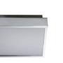 Hranatá - AZZ AZ2072 LED Koupelnové stropní přisazené svítidlo Azzardo Asteria 25 chrome 3000K AZ2072 18W 640lm 3000K IP44 25cm chromové - AZZARDO - foto 3