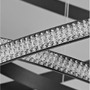 Kruhová - NV 9481093 Závěsné svítidlo NAGER černý hliník a akryl LED 62W 230V 3000K IP20 stmívatelné - NOVA LUCE - foto 3