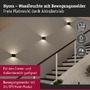 Nepřímé osvětlení - P 71284 LED nabíjecí nástěnné svítidlo Nyora IP44 3000K 135x120mm 2x1W černá - PAULMANN - foto 3