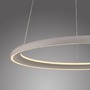 Kruhová - LD 15570-39 Kolekce Schöner Wohnen LED závěsné svítidlo QUILLO, písková barva, stmívatelné, paměťová funkce, SimplyDim, 3000K - JUST LIGHT - foto 3