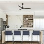 Ventilátory - FARO 33478 NASSAU M, hnědá, stropní ventilátor s DC motorem - FARO - foto 3