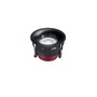 Koupelnová - FAN INC-HYDE-NER Zápustné venkovní svítidlo LED Hyde, hliník/polykarbonát, černé, 8 W, 750 lm, CCT stmívatelné, IP65, 8,5 x 8,5 x 5,8 cm - FANEUROPE - foto 3