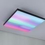 Dekorativní - P 79908 LED Panel Velora Rainbow dynamicRGBW hranaté 450x450mm RGBW černá - PAULMANN - foto 3