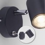 Bodová - LD 11941-13 TARIK LED nástěnné svítidlo, antracit, nastavitelné, otočné, teplá bílá 3000K - LEUCHTEN DIREKT / JUST LIGHT - foto 3
