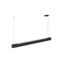 Podélná - LA 1010510 GLENOS® PRO závěsné svítidlo, 1, 2 m, DALI, UGR16, délka závěsu 210 cm, 3000K, 75°, černá - BIG WHITE (SLV) - foto 3