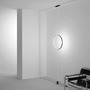 Stojací lampy - FAN LED-PORTAL-PT-NER Stojací lampa PIANTANA LED PORTAL černá 20W 2400lm CCT 50x50x400 cm - FANEUROPE - foto 3