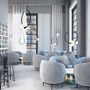 Dekorativní - LU ZL2.L2.O55.61M DALI2 Závěsné svítidlo OHM 22,1W LED 4000K sklo černá opál ZL2.L2.O55.61L DALI - LUCIS - foto 3
