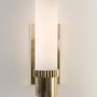 Dekorativní - HVLG 1260-AGB-CE Nástěnné svítidlo ARGON staromosaz/alabastr E27 1x75W - HUDSON VALLEY - foto 3