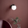 Dekorativní - NOR 47091003 Nástěnné svítidlo Grant 1x40W E14 černá opál - NORDLUX - foto 3