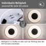 Nástěnná - P 94956 LED venkovní nástěnné svítidlo Aureva pohybové čidlo IP65 kruhové 220mm 2200 - 4000K 20,5W 230V antracit/bílá polykarbonát - PAULMANN - foto 3