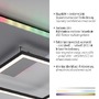 Hranatá - LD 11327-95 RENDA LED stropní svítidlo hranaté hliník CCT stmívatelné Rainbow RGB 2700-5000K - LEUCHTEN DIREKT / JUST LIGHT - foto 3