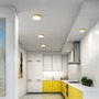 Kruhová - LU BS24.K1.N24.71 Stropní a nástěnné svítidlo NOMIA 15,5W LED 3000K sklo zlatá opál BS24.K1.N24.71 - LUCIS - foto 3