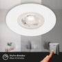 Kruhová - BRILO 7999-046 LED vestavná svítidla, pr.9 cm, 4x LED, 4,9 W, 480 lm, bílé - BRILO - foto 3