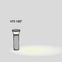 Sloupková - SLC SLC1419 LED venkovní sloupkové svítidlo Faro 475mm Bollard černé 1126lm 2700/3200/4000K Ra80 nastavitelná intenzita IP66 180 - TLG - foto 3