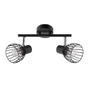 Bodová - NV 770011 Bodové svítidlo FIUMICINO matný černý kov E14 2x5W 230V IP20 bez žárovky - NOVA LUCE - foto 3